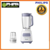 Máy Xay Sinh Tố Philips HR2221, HR2222, 700 W, Cối 2 lít, 5 Tốc Độ Và 1 Số Nhồi, Cối Xay Khô/Ngũ Cốc