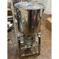 [MÁY XAY SỐT CỐT NƯỚC LẨU] máy xay INOX, xay củ quả tươi 3.5kg nồi 40x40cm, máy xay rau má, máy xay lá tươi 243