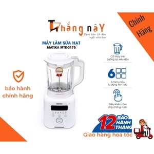 Máy xay sữa hạt Matika MTK-3175