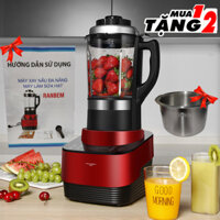 Máy xay sữa hạt RanBem 735H Bảo hành 12 tháng,[HƯỚNG DẪN TIẾNG VIỆT+ XỬNG HẤP INNOX]