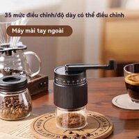 Máy Xay Tay Quay Điều Chỉnh Bên Ngoài Hạt Cà Phê Máy Xay Cà Phê Máy Xay Thủ Công