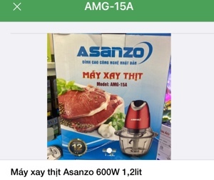 Máy xay thịt Asanzo AMG-15A