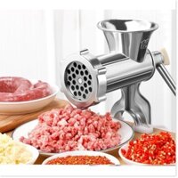 Máy Xay Thịt Bằng Tay Đế Kẹp Bàn, Dụng Cụ Xay Thịt Cầm Tay Đa Năng Không Gỉ, Nhỏ Gọn, Tiện Dụng