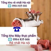 Máy xay thịt bằng tay đế kẹp bàn( inox có cáng )