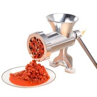 Máy Xay Thịt Bằng Tay Kẹp Bàn Inox Tiện Lợi Size 5 Làm Xúc Xích,Cá Cua