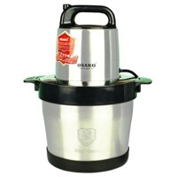 Máy xay thịt cá OSAKO, bộ dao 4 lưỡi-Hàng chính hãng - OST-1020-1000W-cối inox