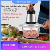 Máy xay thịt - Cối xay thịt - may xay thit - Máy xay thịt làm giò, động cơ tốt cối thủy tinh an toàn