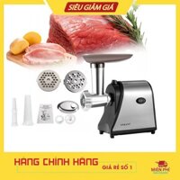 Máy xay thịt công nghiệp 1500W làm giò chả, ruốc