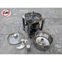 Máy xay thịt công nghiệp đa năng, làm chà bông 1100W - Nồi tháo rời |Máy xay nước rau má, hành tỏi xả ớt
