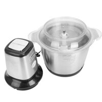 Máy xay thịt đa năng cối inox lưới dao kép tiện dụng