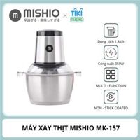 Máy xay thịt đa năng cối inox Mishio MK157 1.8L - Hàng chính hãng