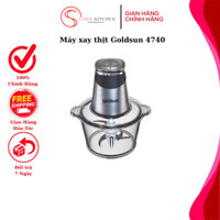 Máy xay thịt đa năng gia đình cối Thủy Tinh cao cấp An Toàn Thực Phẩm Goldsun GMC4740 Công suất 500W Bảo hành 12 tháng