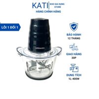 Máy xay thịt đa năng Lock&Lock EJM156 Xay Trộn Nghiền cối thủy tinh Dung tích 1L BH 12 tháng