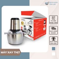 Máy xay thịt đa năng Midimori Chopper GC-24338 chất liệu Inox công suất lớn tiện lợi, an toàn cho gia đình