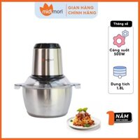 Máy Xay Thịt Đa Năng Thân Inox Midimori GC-24338 (500W) - Hàng Chính Hãng