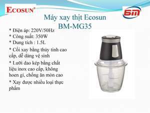 Máy xay thịt Ecosun BM-MG35