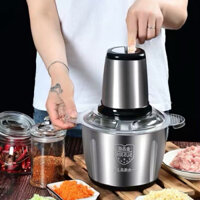 Máy Xay Thịt Hàng Nội Địa Cối Inox 304 4 Lưỡi Đa Năng Công Suất 250w, Máy Xay Đa Năng Cầm Tay.