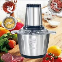 Máy xay thịt Inox Kitchen Expert công suất 250W Inox 304/ Máy xay đa năng Food Processor 2L