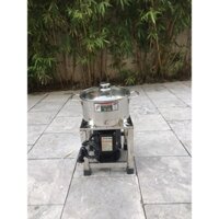 Máy xay thịt làm giò chả 1100w nồi 22cm chân inox không gỉ tặng kèm lưỡi làm chà bông (ruốc)