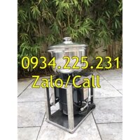 Máy Xay Thịt Làm Giò Chả Công Nghiệp 900W - nồi 22cm khung inox