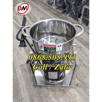 Máy xay thịt làm giò chả, làm ruốc. Máy xay xả riềng tỏi ớt 1kg khung máy inox (giá tại xưởng)