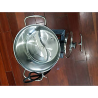 Máy xay thịt làm xúc xích, làm giò lụa, xay cua cá làm chả, xay nhuyễn thực phẩm có khoang làm lạnh.