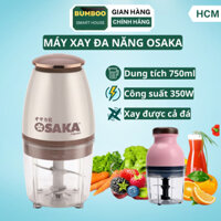 Máy xay thịt, máy xay sinh tố thịt cá đa năng nhà bếp Osaka Nhật Bản, công suất 350w dung tích 750ml, bảo hành 12 tháng