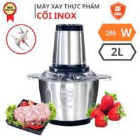 Máy Xay thịt-máy xay thịt cầm tay đa năng gia đình cối Inox 4 lưỡi đa năng,công suất 250W .