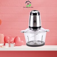 Máy xay thịt Mishio MK273 cối thủy tinh 2.0L  Công Suất 300W Xay Nhuyễn Nhanh giadung.auchau