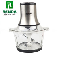 Máy xay thịt Osako OST-350 công suất 350W, cối thủy tinh 2L xay thịt cá, làm chả, giò sống, xay cua