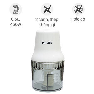 Máy xay thịt Philips HR1393 (HR-1393) - 700ml, 450W