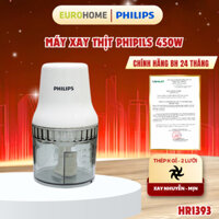 Máy xay thịt Philips HR1393 450W, dung tích 0.5L, bảo hành 2 năm | Hàng chính hãng