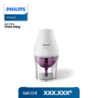 Máy Xay Thịt Philips HR2505 1.1Lít công suất 500W Lưỡi dao bằng thép không rỉ - Hàng phân phối chính hãng LazadaMall