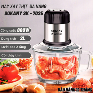 Máy xay thịt Sokany SK-7025