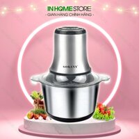 Máy Xay Thịt SOKANY Thực Phẩm Bằng Inox Dung Tích 3L, Công Suất 800W, An Toàn, Xay Được Nhuyễn Thịt Làm Giò Chả