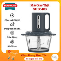 Máy Xay Thịt Sunhouse SHD5403 - Công Suất 300W, Dung Tích Chứa 1,8L, 4 Lưỡi Dao Với 3 Chế Độ Xay, Bảo Hành 12 Tháng