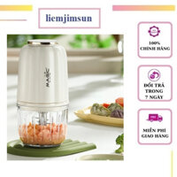 Máy Xay  Thịt , thực phẩm Đa Năng 0.3 Lít Magic Eco AC-18 Cối Thủy Tinh, 8 Cánh Inox 304 Không Ghỉ, Bảo Hành 24 tháng