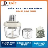 Máy Xay Thịt Unie UM366 ,Dung Tích 2,5L,400W, Bảo Hành Chính Hãng 1 Năm