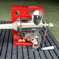 Máy Xay Thịt - Xay Cua Quay Tay Cỡ Đại Bằng Nhôm Đúc  CỐI 12