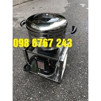 Máy xay thịt, xay tôm cua cá, nồi 22cm chân inox bao quanh