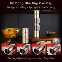 Máy Xay Tiêu Cầm Tay Inox 304, Lõi Gốm Cao Cấp, Nhỏ Gọn, Tiện Lợi SSGP