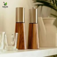 Máy xay tiêu gỗ ALISON, Máy xay hạt tiêu lõi mài bằng gốm thủ công, Tiện ích nhà bếp Không thể phá vỡ Phục vụ lâu dài Lọ gia vị Bít tết