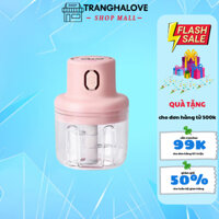Máy Xay Tỏi Ớt Mini Cao Cấp Dụng Cụ Xay Tỏi Ớt Đa Năng  Tiện Lợi ( Mẫu Mới 2024)