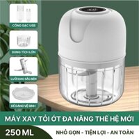 MÁY XAY TỎI ỚT MINI CỔNG SẠC USB M02 - SU