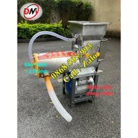 Máy xay vắt sắn dây liên hoàn, máy nghiền vắt tinh bột sắn dây công suất 3.0 KW