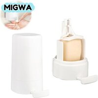 Máy Xay Xà Phòng Treo Tường MIGWA, Rửa Tay Giữ Thanh Xà Phòng Hộp Xay Xà Phòng Khô, Hộp Chống Thấm Nước Có Thể Tháo Rời Giá Đỡ Xà Phòng Tiết Kiệm Xà Phòng Hiệu Quả