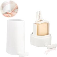 Máy Xay Xà Phòng Treo Tường ZHAOX55, Giữ Thanh Xà Phòng Khô Hiệu Quả Tiết Kiệm Xà Phòng Hộp Xay Xà Phòng, Hộp Chống Thấm Nước Có Thể Tháo Rời Rửa Tay Không Chạm Vào Xà Phòng Ướt