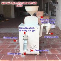 Máy xay xát lúa gạo liên hoàn LH300