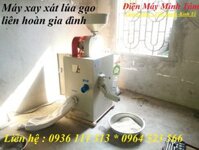 Máy Xay Xát Lúa Gạo Liên Hoàn Gia Đình
