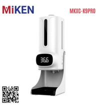 Máy xịt cồn tự động kết hợp máy đo thân nhiệt Miken MKXC-K9Pro